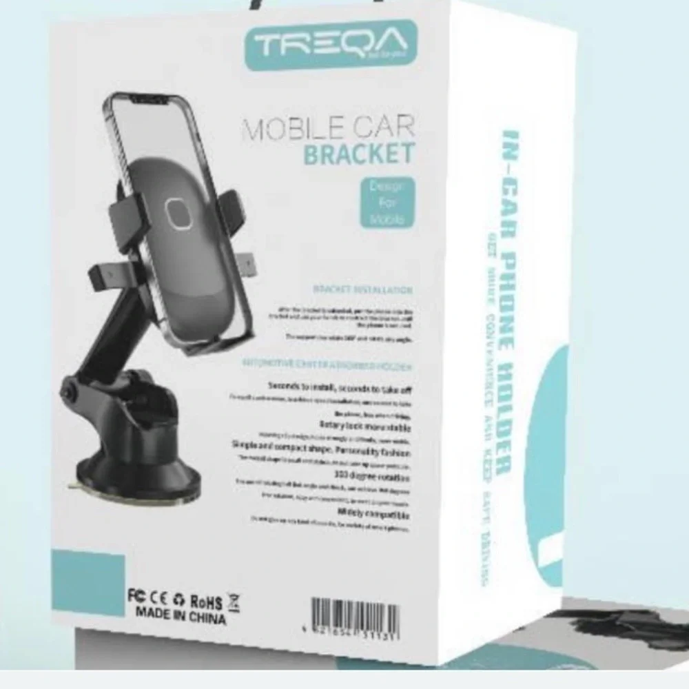 In-Car Mobile Phone Holder with Long Bracket - SEALED